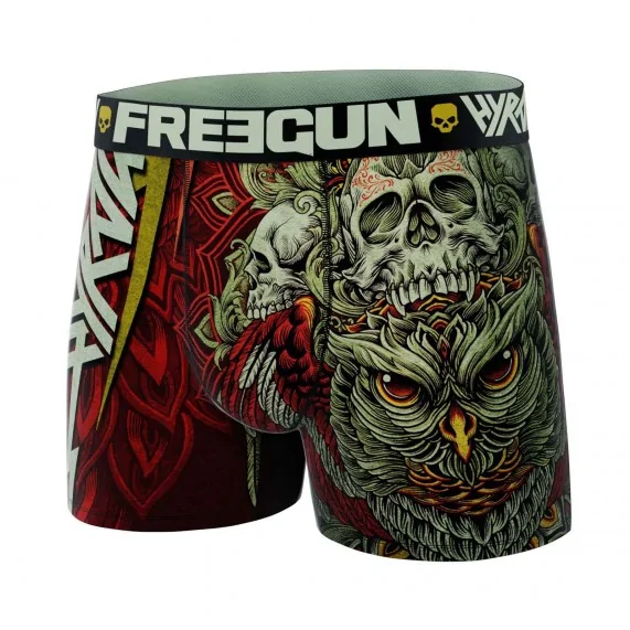 Boxer Mann Mikrofaser Rock & Tattoo "HYRAW 4" (Boxershorts Mann) Freegun auf FrenchMarket
