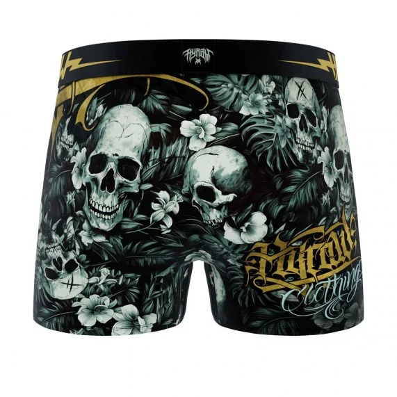 Boxer Mann Mikrofaser Rock & Tattoo "HYRAW 4" (Boxershorts Mann) Freegun auf FrenchMarket