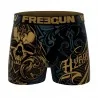 HYRAW Boxer da uomo in microfibra da 4 pollici Rock & Tattoo (Boxer da uomo) Freegun chez FrenchMarket