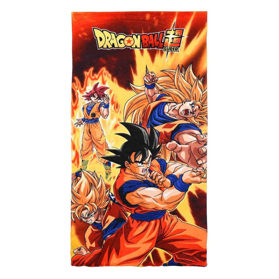 Asciugamano da spiaggia Dragon Ball Super "Goku (Asciugamani da bagno) French Market chez FrenchMarket