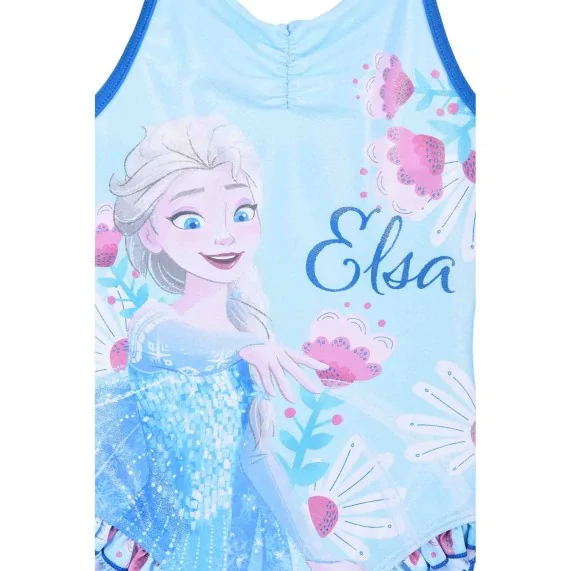 Elsa "Die Schneekönigin" Mädchen Badeanzug, einteilig (Badeanzüge) French Market auf FrenchMarket