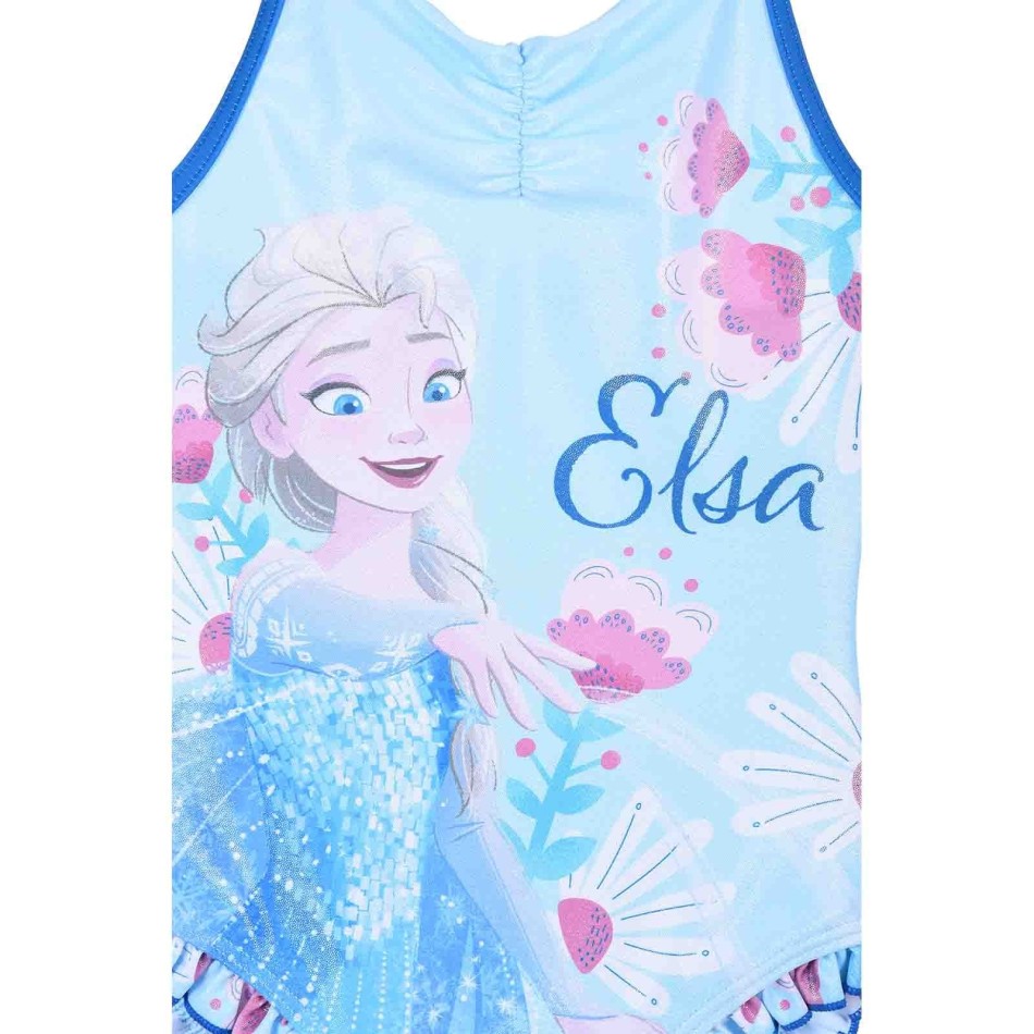 Elsa - Snödrottning Flicka Baddräkt Officiell Disney