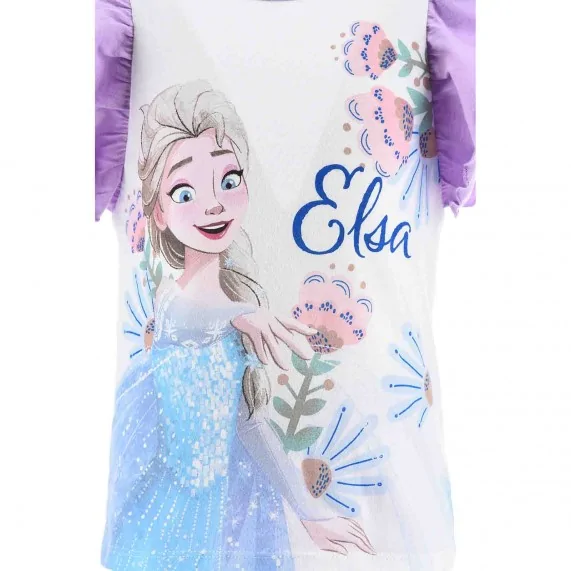 Pijama corto de algodón "Snow Queen" de niña Summer Time (Ensemble de Pyjama) French Market chez FrenchMarket