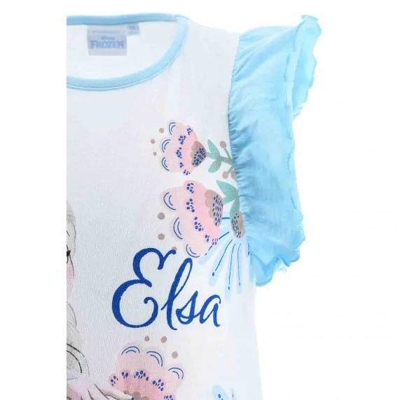 Pyjama Court Fille Coton "Reine des Neiges" Summer Time (Ensembles de Pyjama) French Market chez FrenchMarket