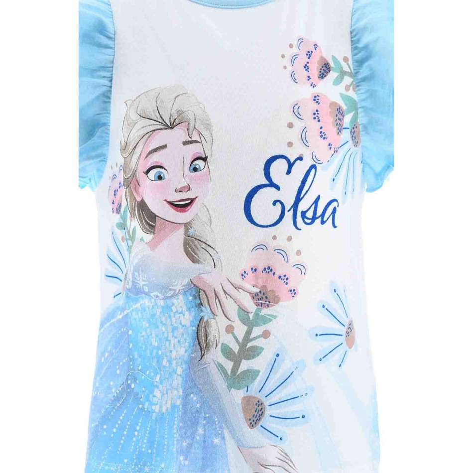 Kort pyjamas för flickor Elsa - Disney Snödrottning Sommar