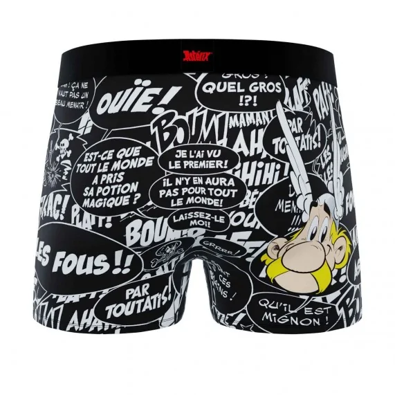 Boxer Mann Mikrofaser "Asterix" (Boxershorts Mann) Freegun auf FrenchMarket