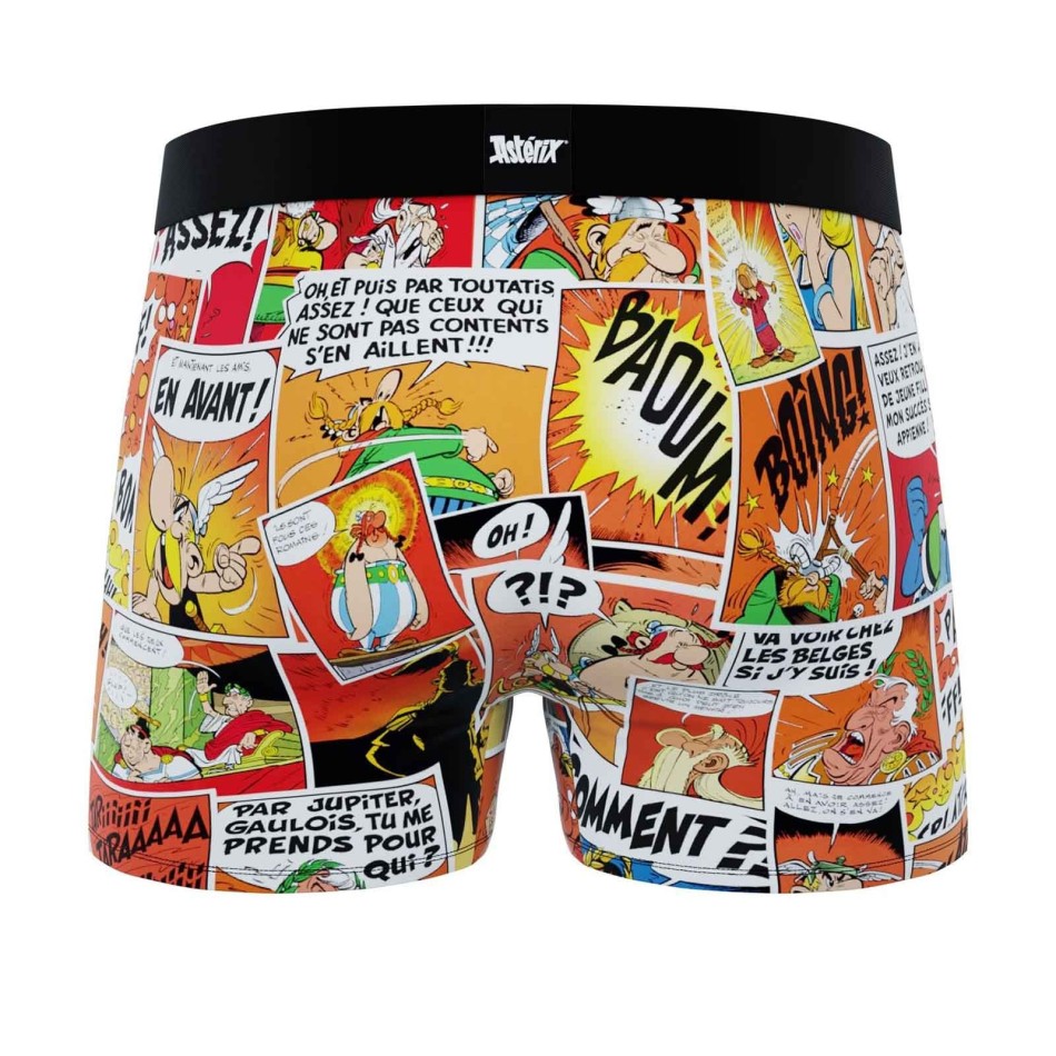Asterix BD" Microvezel Boxer voor heren (Herenboxershorts) Freegun chez FrenchMarket