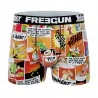 Boxer Mann Mikrofaser "Asterix BD" (Boxershorts Mann) Freegun auf FrenchMarket