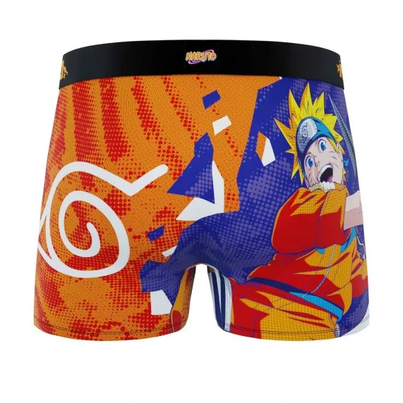 Boxer de microfibra Naruto Classic 7" para hombre (Calzoncillos para hombre) Freegun chez FrenchMarket