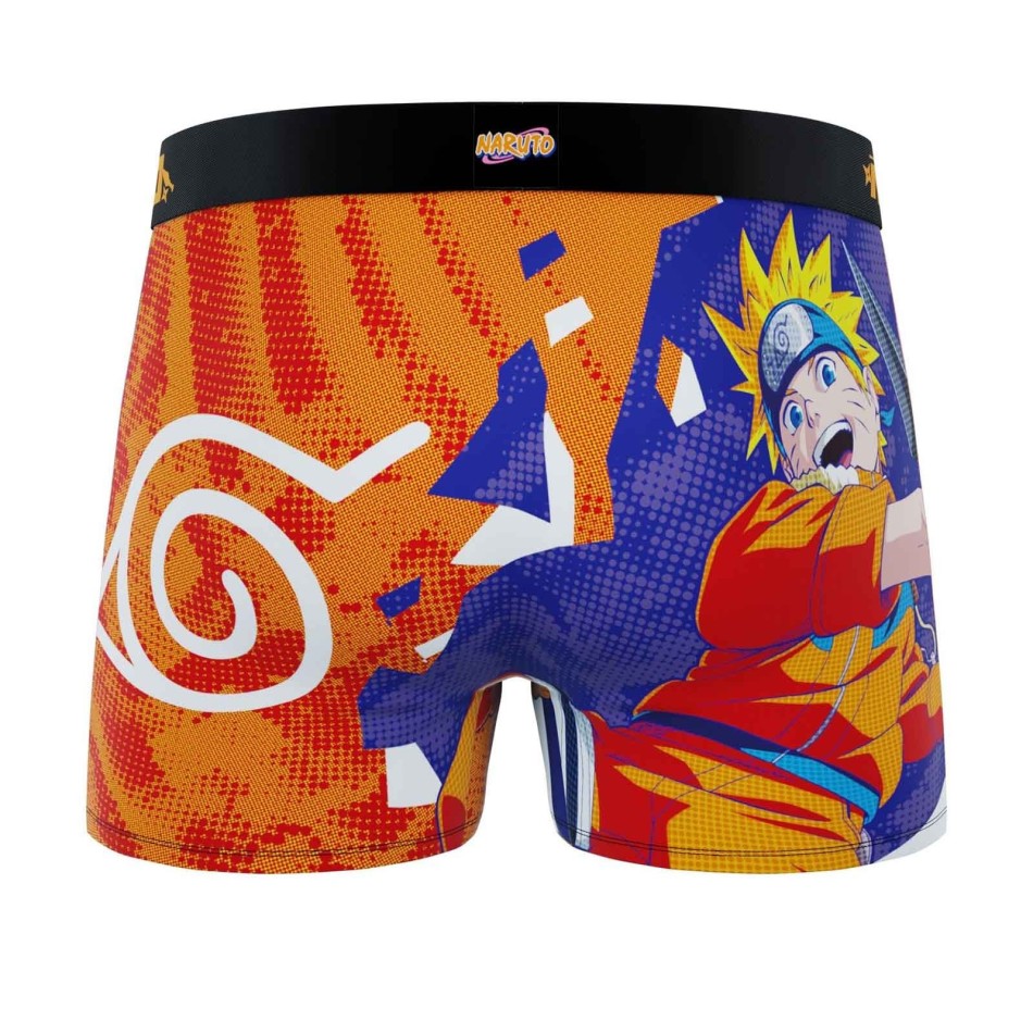 Naruto Classic 7" Boxer in microfibra per uomo (Boxer da uomo) Freegun chez FrenchMarket