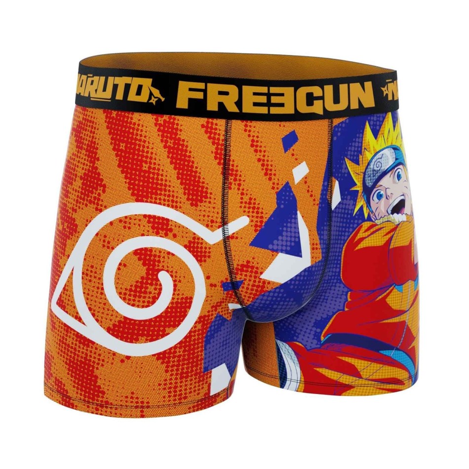 Naruto Classic 7" Boxer in microfibra per uomo (Boxer da uomo) Freegun chez FrenchMarket