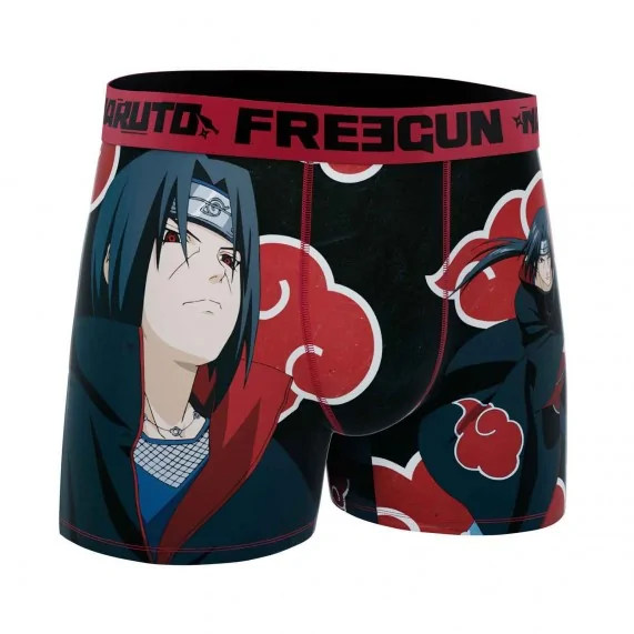 Boxer Mann Mikrofaser Itachi Uchiha "Naruto Classic" (Boxershorts Mann) Freegun auf FrenchMarket