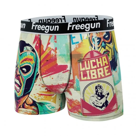 Street Pop-Art 2" Microvezel Boxer voor heren (Herenboxershorts) Freegun chez FrenchMarket