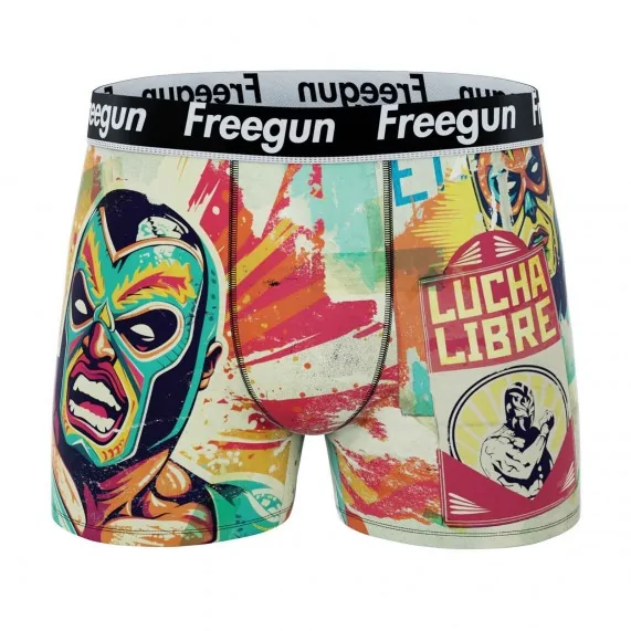 Street Pop-Art 2" Microvezel Boxer voor heren (Herenboxershorts) Freegun chez FrenchMarket