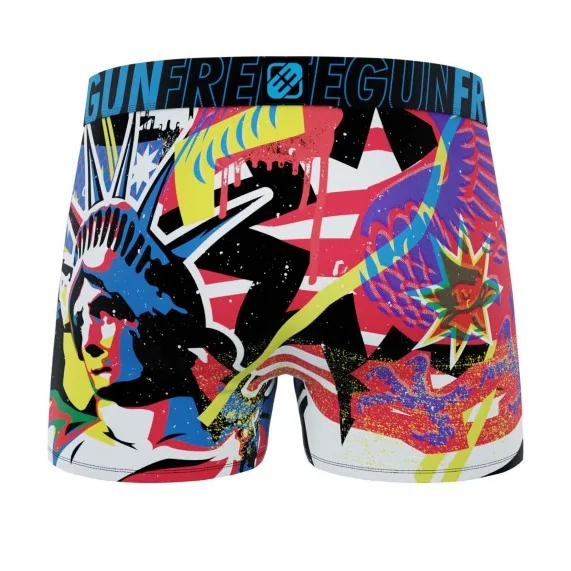 Street Pop-Art 2" Men's Microfiber Boxer Briefs (Men's boxer shorts) Freegun on FrenchMarket