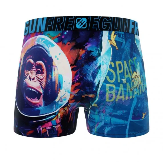 Boxer Street Pop-Art 2" in microfibra per uomo (Boxer da uomo) Freegun chez FrenchMarket