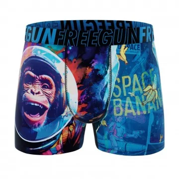 Boxer Street Pop-Art 2" in microfibra per uomo (Boxer da uomo) Freegun chez FrenchMarket