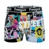 Street Pop-Art 2" Microvezel Boxer voor heren (Herenboxershorts) Freegun chez FrenchMarket