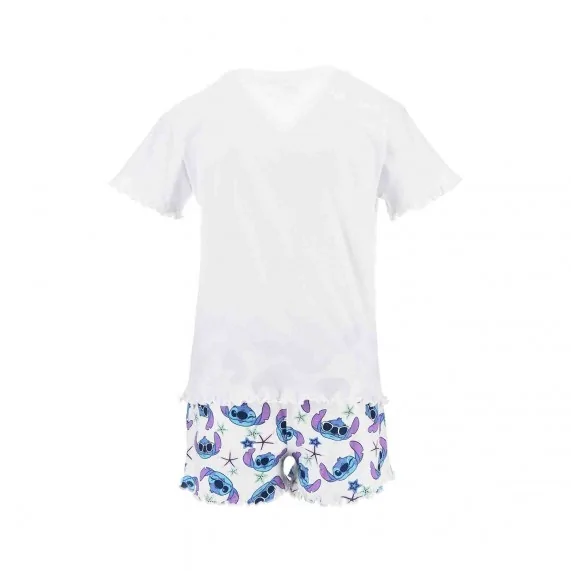 Lilo & Stitch" Cotton Girl's Short Pyjamas Surf Club (Pyjama Sets) French Market on FrenchMarket