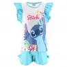 Pyjama Court Fille Coton "Lilo & Stitch" Rainbow Smile (Ensembles de Pyjama) French Market chez FrenchMarket
