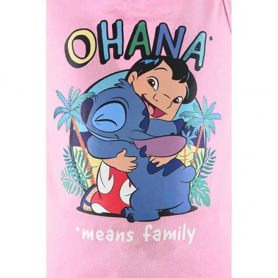Pijama corto de algodón para niña "Lilo & Stitch" Heritage (Ensemble de Pyjama) French Market chez FrenchMarket