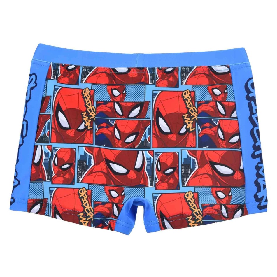 Officiell Marvel SPIDERMAN "Neon Graffiti" Baddräkt för pojkar