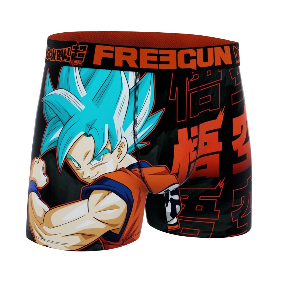 Fem FREEGUN boxershorts i Dragon Ball Super för barn