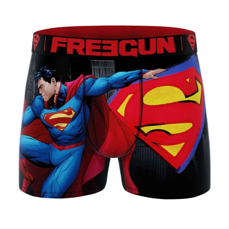 Freegun - Boxer Homme DC Comics Superman M Noir