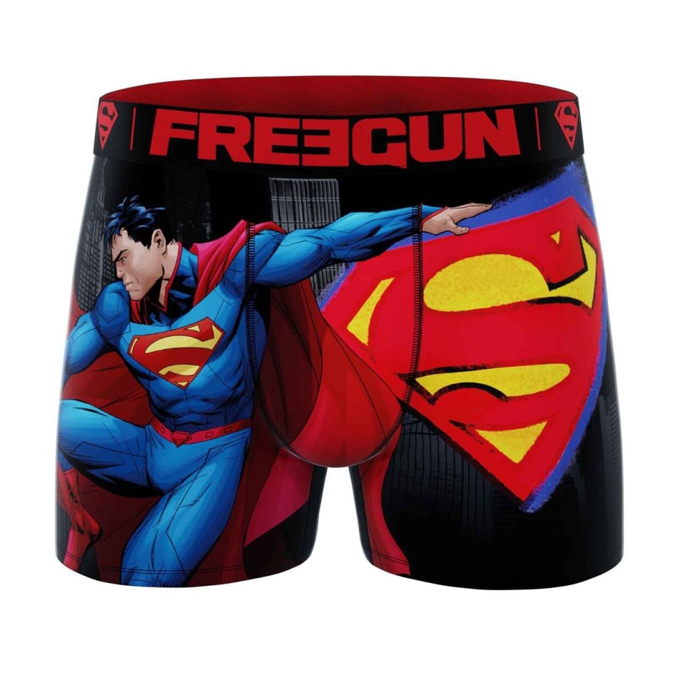 Boxershorts för män Freegun Superman - Officiella underkläder från DC Comics