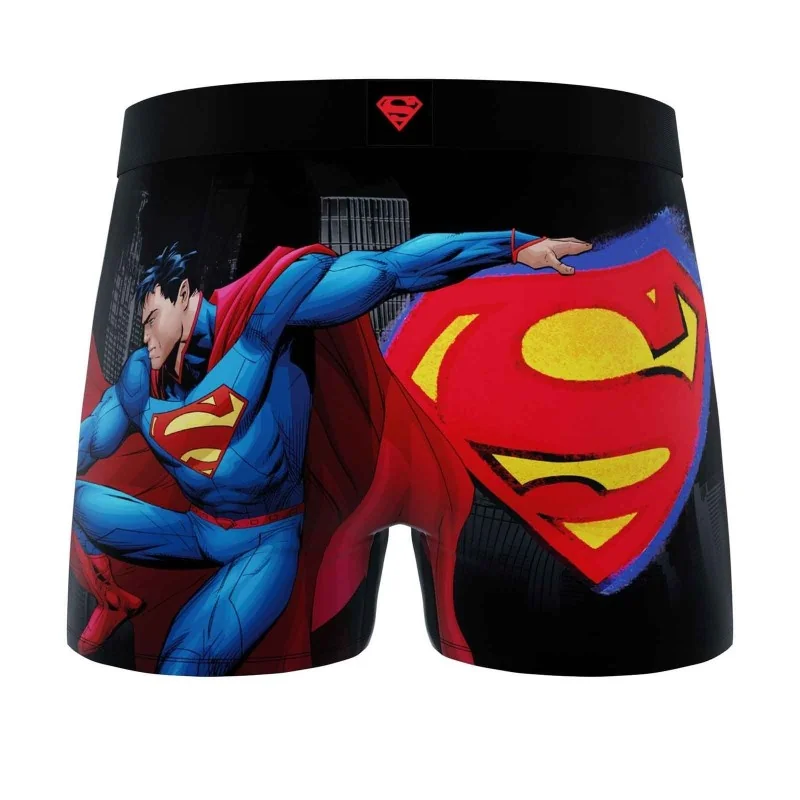 FREEGUN DC Comics Boxershorts 3er Pack – Batman, Superman, Justice League