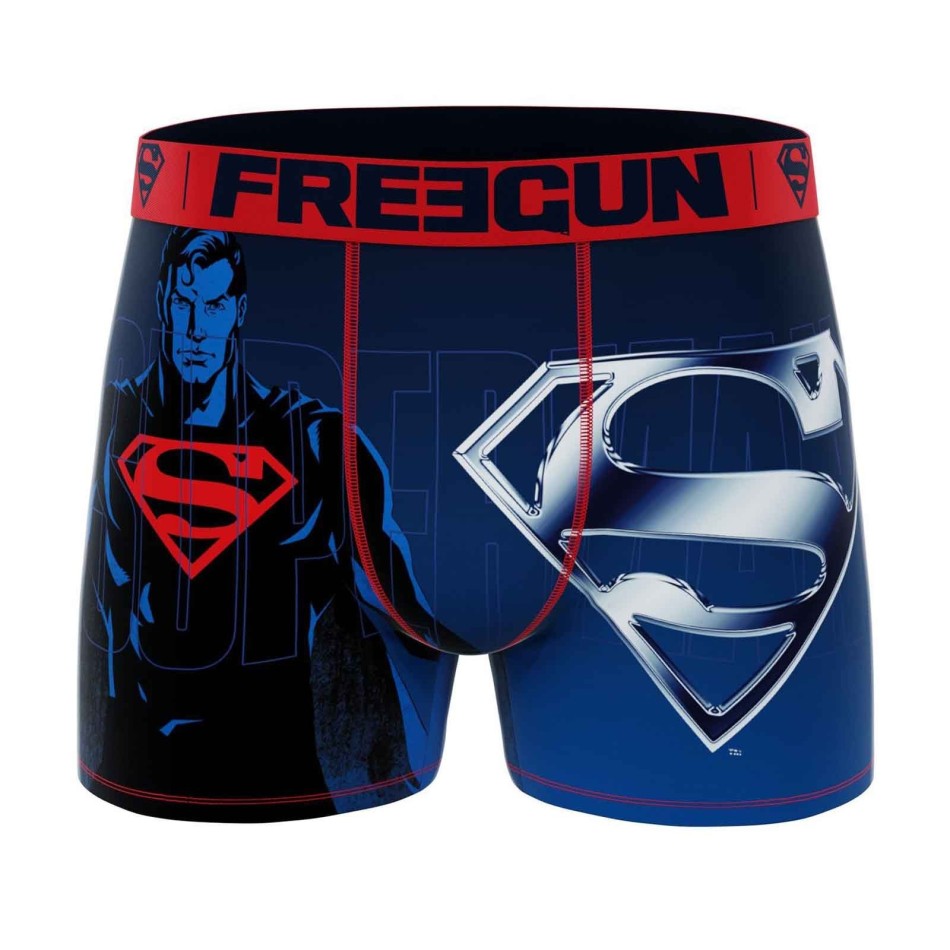 Boy's DC Comics Superman boxer shorts (Boxers) Freegun on FrenchMarket