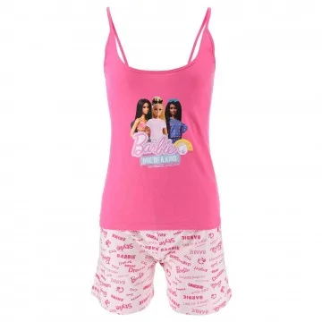 Pyjama Court Femme Coton " Barbie" Azzura (Ensembles de Pyjama) French Market chez FrenchMarket