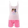 Pijama corto de algodón para mujer "Barbie" Azzura (Conjuntos de pijama) French Market chez FrenchMarket