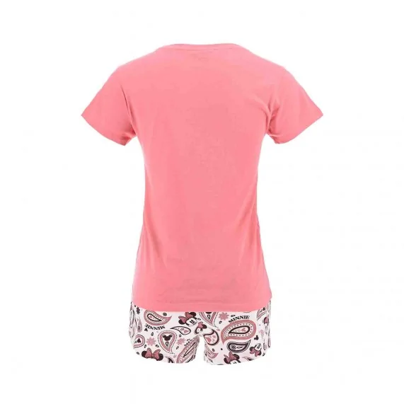 Pijama corto de algodón con estampado Paisley "Minnie Mouse" para mujer (Conjuntos de pijama) French Market chez FrenchMarket