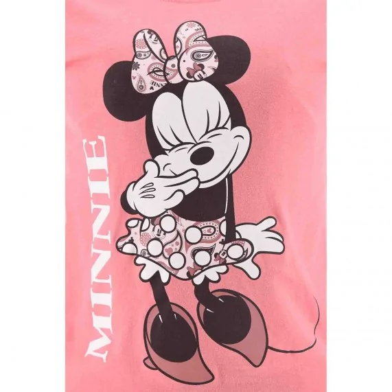Pijama corto de algodón con estampado Paisley "Minnie Mouse" para mujer (Conjuntos de pijama) French Market chez FrenchMarket