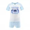 Pyjama Court Femme Coton "Lilo & Stitch" Ohana Means Family (Ensembles de Pyjama) French Market chez FrenchMarket
