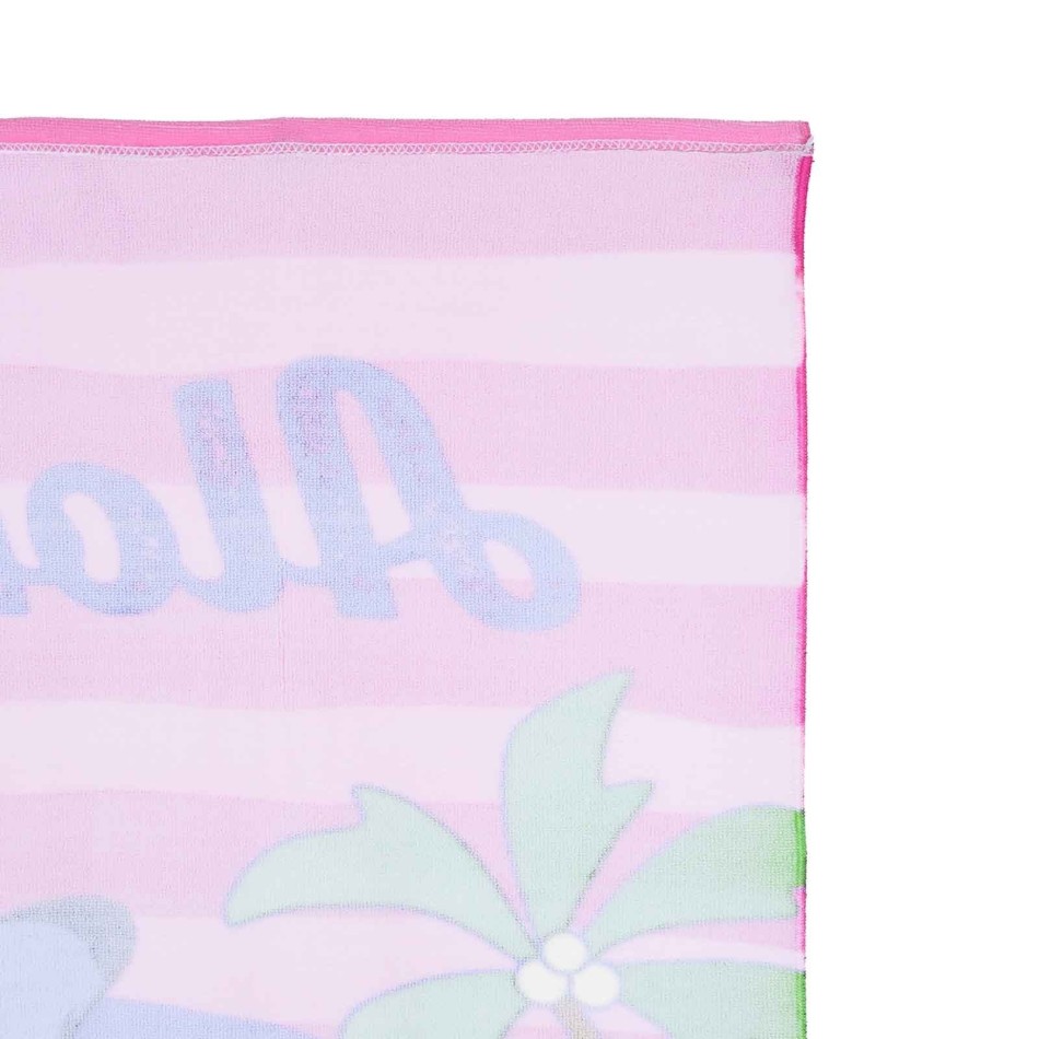 Lilo & Stitch "Surf Club" Beach Towel 70x140 cm - Absorbent Microfiber - Girl - Official Disney License