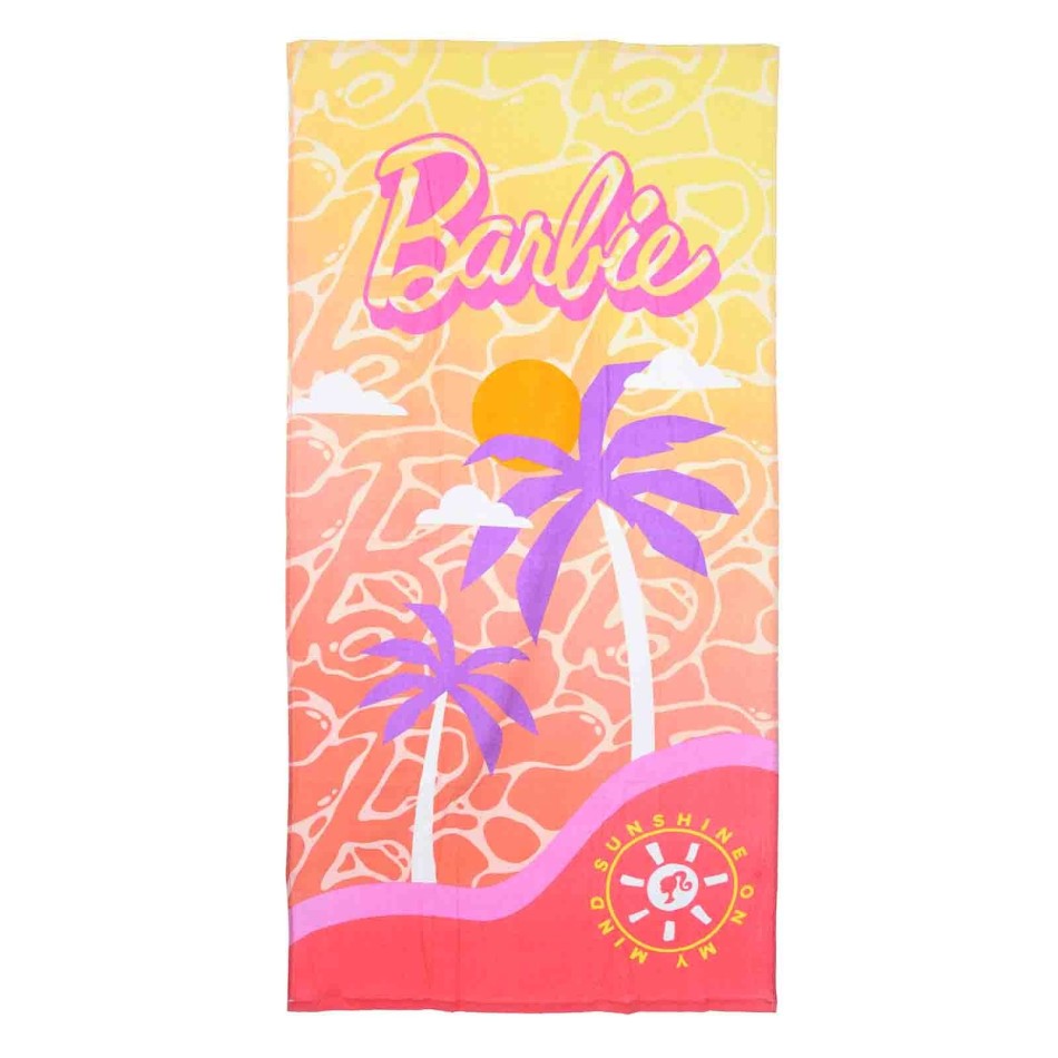 Serviette de Plage Coton Barbie "Heritage"