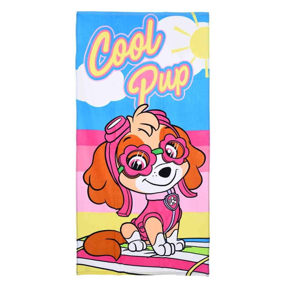 Toalla de playa de algodón "Surf Club" de Pat' Patrouille (Toallas de baño) French Market chez FrenchMarket