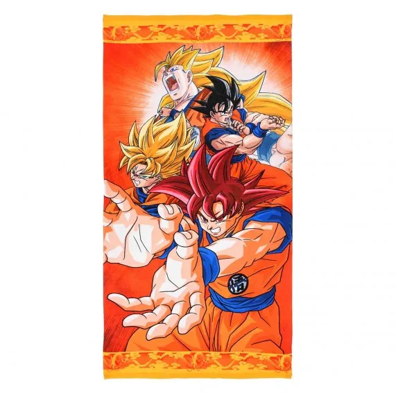 Serviette de Plage Dragon Ball Super "Manga" (Serviettes de Bain) French Market chez FrenchMarket