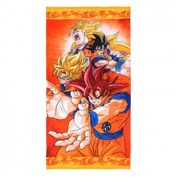 Toalla de playa "Manga" de Dragon Ball Super (Toallas de baño) French Market chez FrenchMarket