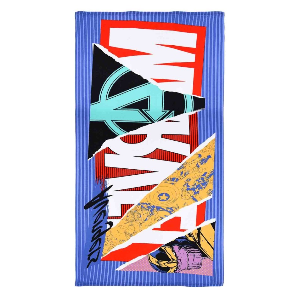 MARVEL Comics "Heritage" Beach Towel (Bath Towels) French Market on FrenchMarket