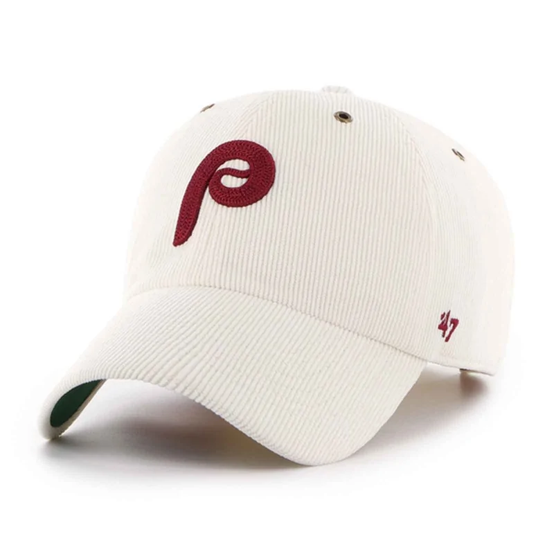 '47 Brand - Casquette Baseball Philadelphia Phillies Clean Up "Thin Cord" Taille Unique Sandstone Sable