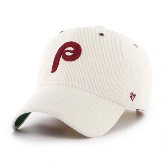 Casquette Baseball Philadelphia Phillies Clean Up "Thin Cord" (Casquette MLB) '47 Brand chez FrenchMarket