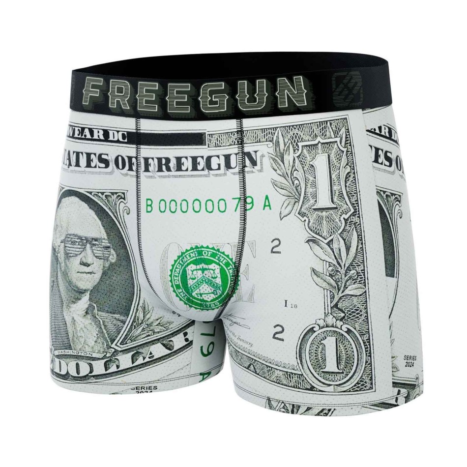 Set di 4 boxer da uomo con teschio (Boxer da uomo) Freegun chez FrenchMarket