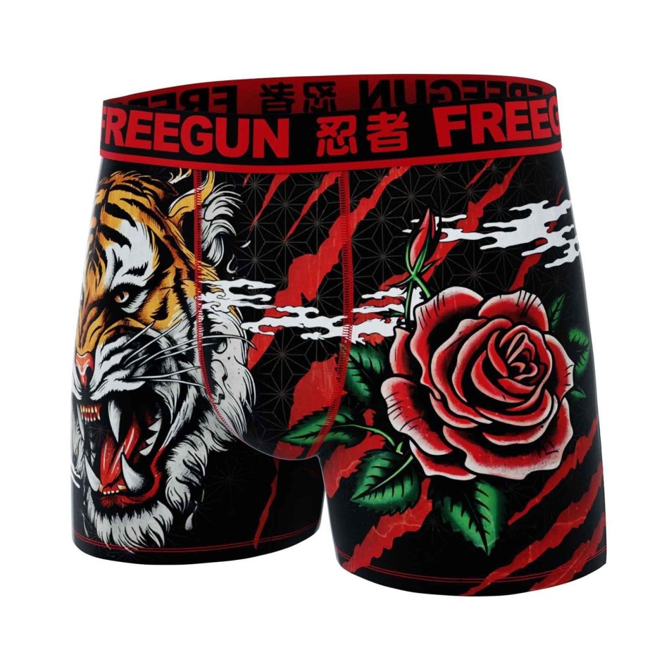 FREEGUN Skull-boxershorts set om 4 för män