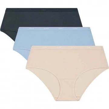 Juego de 3 bóxers de algodón Stretch "EcoDim" (Boxers) Dim chez FrenchMarket