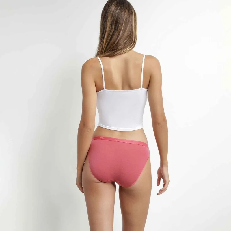 Karen Neuburger &ndash; Confezione Da 4 Slip In Microfibra Con Pizzo, Donna, Taglia Small