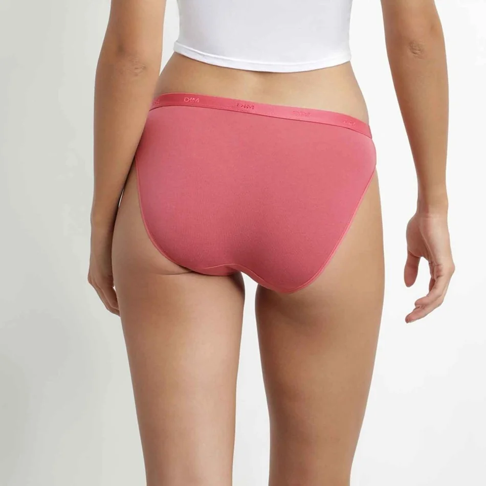 Pack De 3 Culottes Femme DIM En Coton Stretch Taille 44/46 - Multicolore - Neuf Avec étiquettes