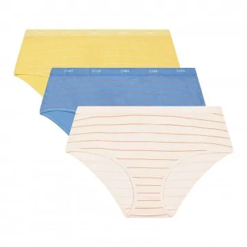 Juego de 3 bóxers de algodón elástico "Les Pockets de Dim" (Boxers) Dim chez FrenchMarket